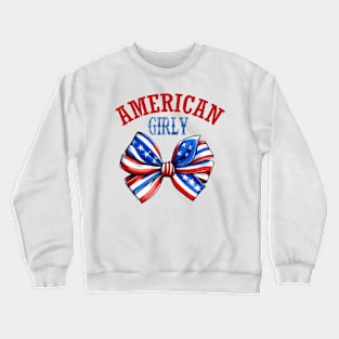 American Girly Crewneck Sweatshirt